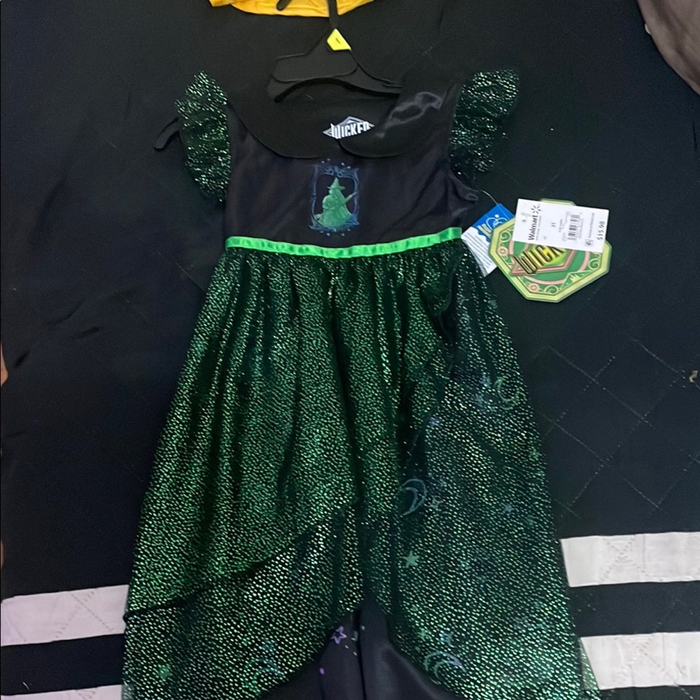 Wicked Witch Kids dress Green